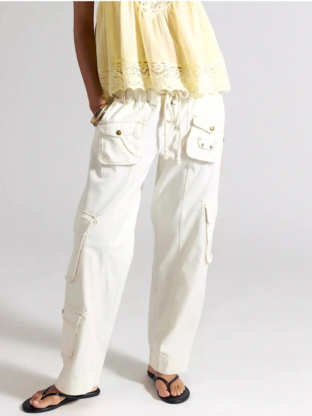 Free People Tahiti Pull-On Cargo Pants #1555